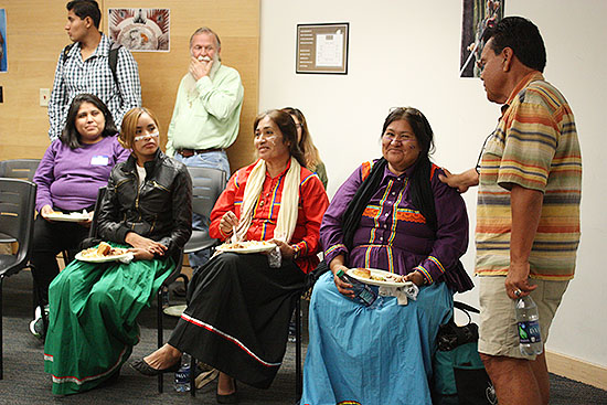 Seri Tribal Representatives Visit UCLA from Sonora, Mexico (November 5, 2015)