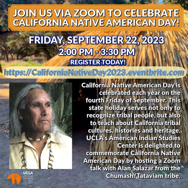 California Native American Day UCLA American Indian Studies Center