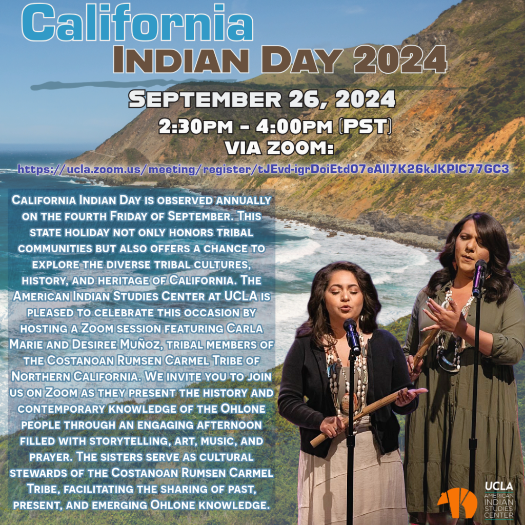 California Native American Day – UCLA American Indian Studies Center